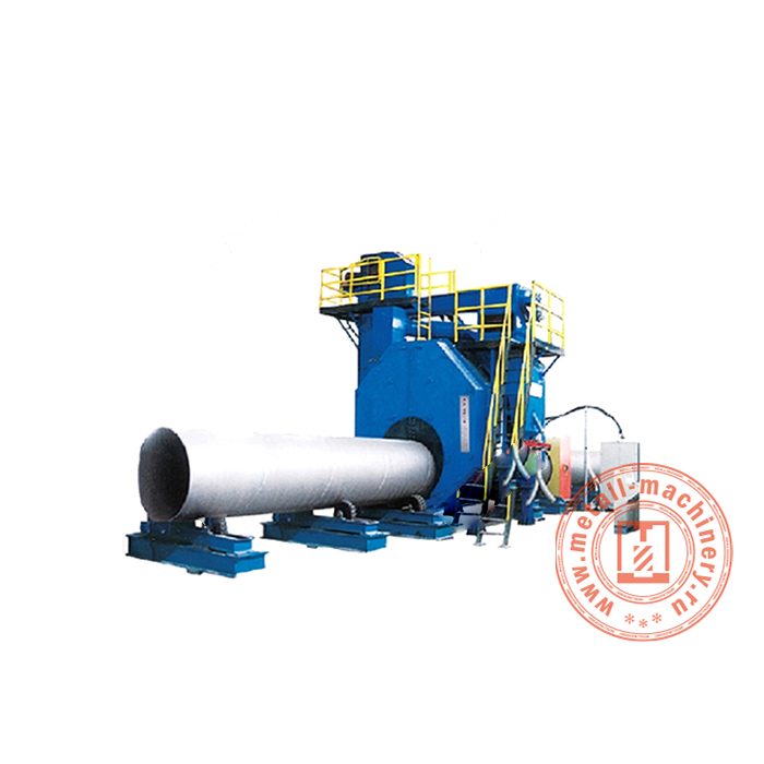 Дробеметная установка для очистки наружной стороны трубы QGW100