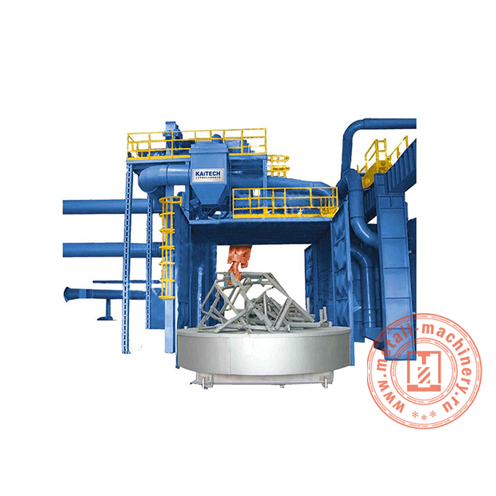 Дробеметная установка с вращающимся столом Q365C