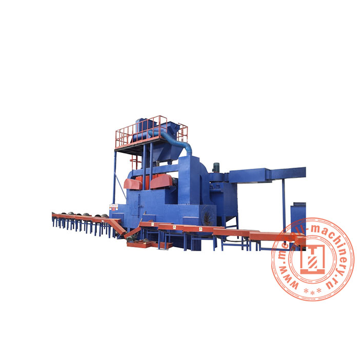 Дробеметная установка для очистки внешней стороны трубы QGW60-180