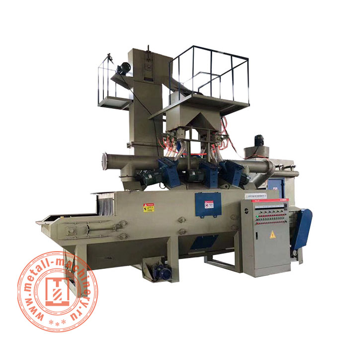 Дробеметная установка с ленточным конвейером T4-Q300