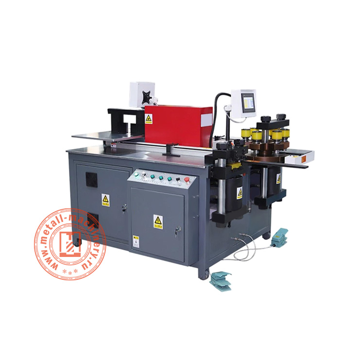 Станок 3 в 1 с ЧПУ для обработки токопроводящих шин JPSK-4A-303NC