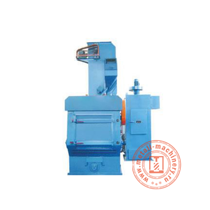 Дробеметная установка барабанного типа с ленточным транспортером Q326C