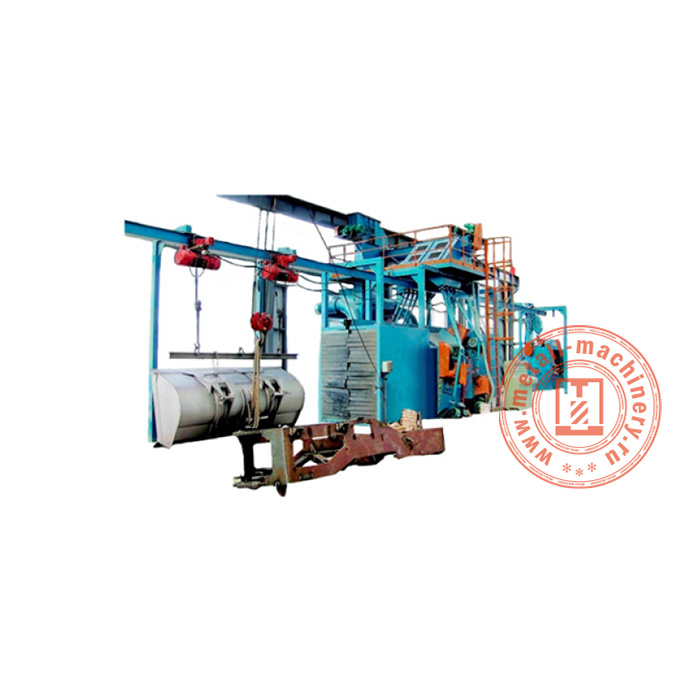 Дробеметная установка подвесного (кранового) типа QT3720