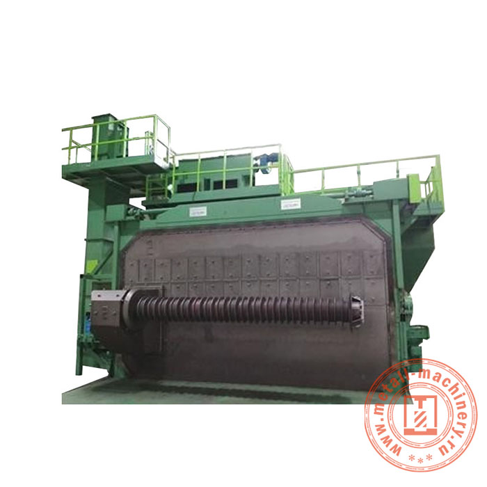 Дробеметная установка для очистки проволоки (катанки) KJPY4000