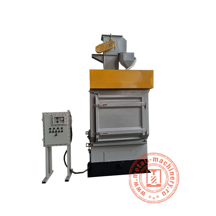 Дробеметная установка барабанного типа с ленточным транспортером QPL100