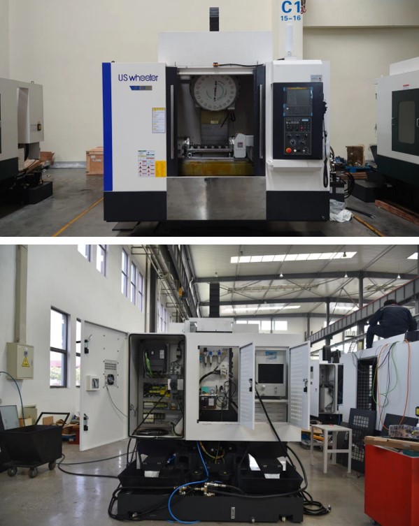 Вертикальный фрезерный центр US WHEELER DT800