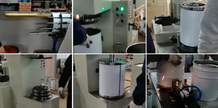 Линия для производства бочек AZGWM-25/50/100/125L Линия для производства бочек AZGWM-25/50/100/125L