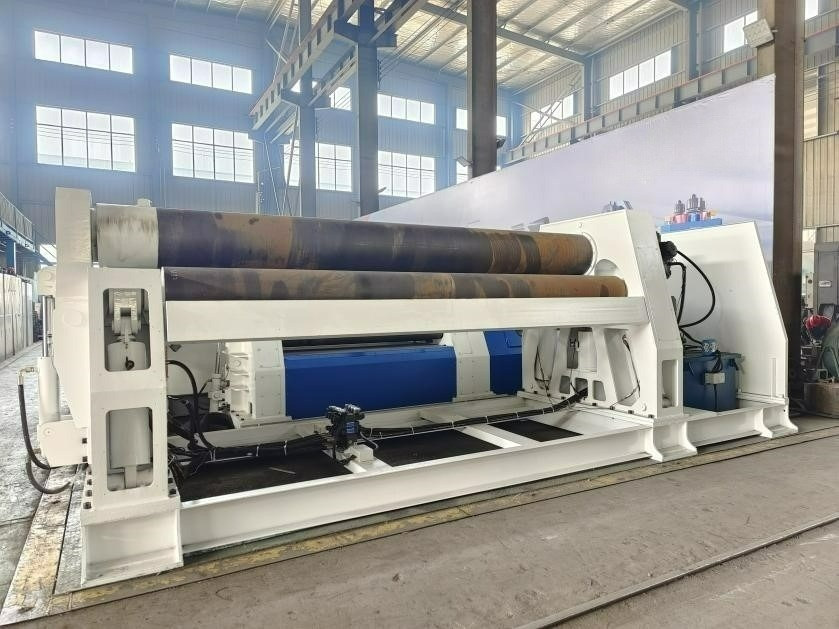 Четырехвалковый листогибочный пресс W12-6x1500 Четырехвалковый листогибочный пресс W12-6x1500