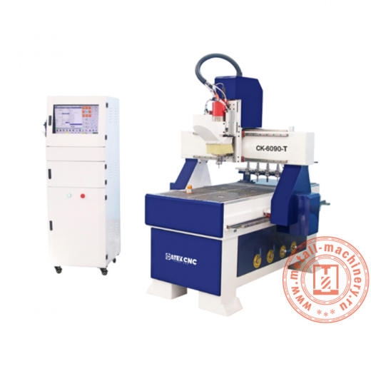 Фрезерно-гравировальный станок с ЧПУ CK-6090-T