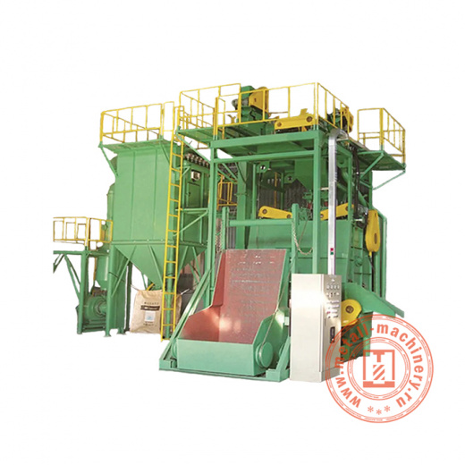 Дробеметная установка барабанного типа с двумя турбинами QS3215