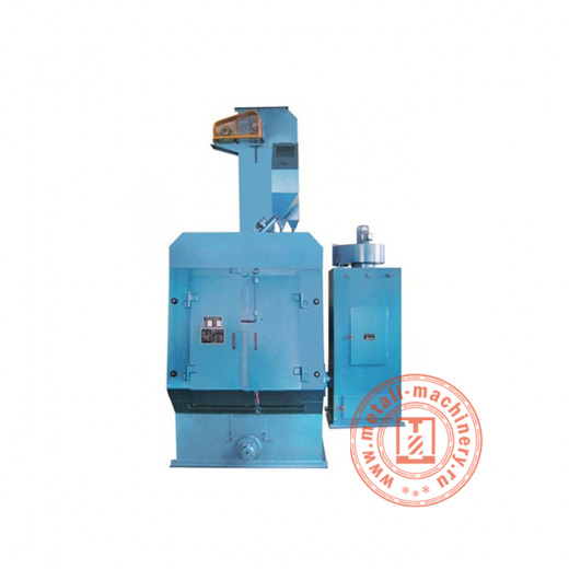 Дробеметная установка барабанного типа с ленточным транспортером QR3210