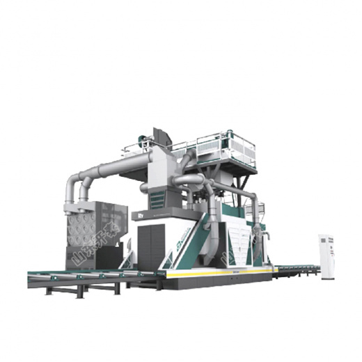 Дробеметная установка с рольгангом QH6918