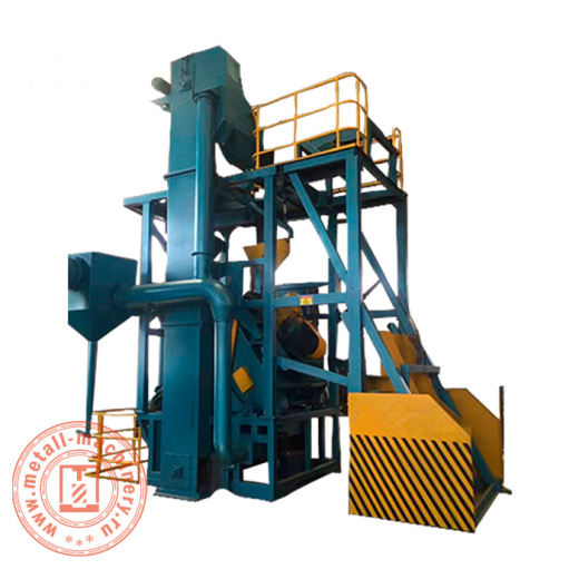 Дробеметная установка барабанного типа с контейнерной загрузкой QY - 311