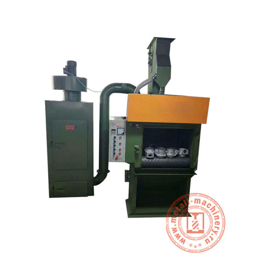 Дробеметная установка барабанного типа с ленточным транспортером QPL50