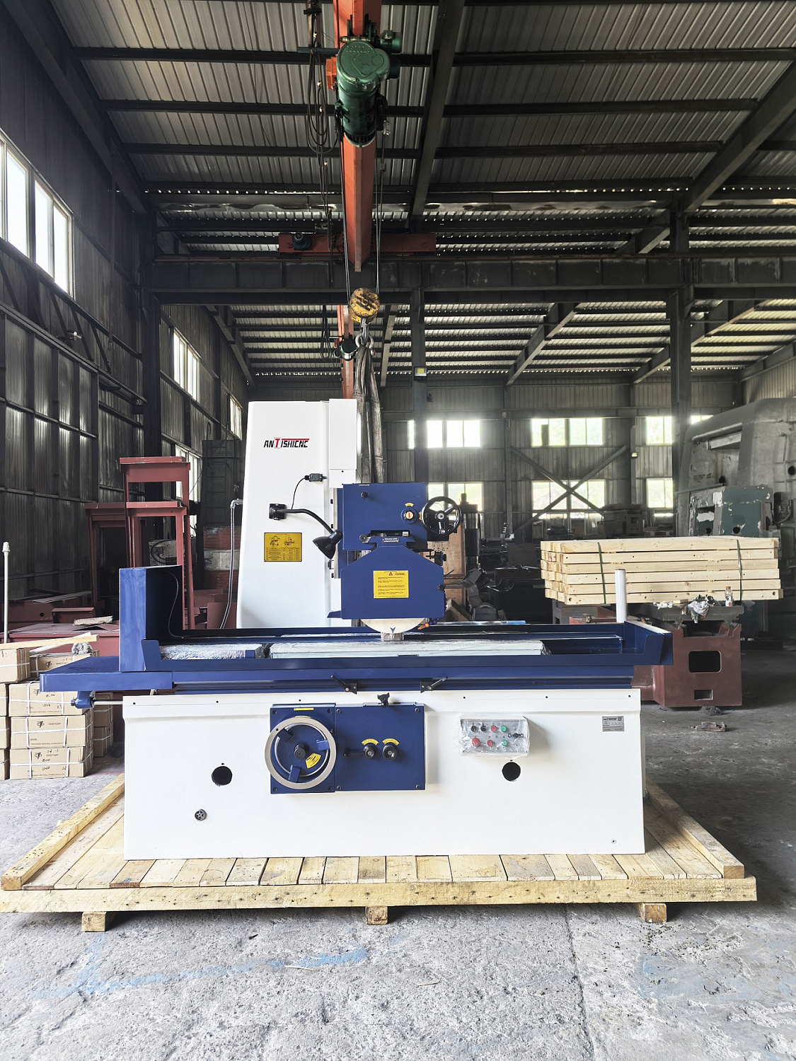 Комплексная поставка шлифовальных станков М7150-1250 и М1420-750 в Вязьму