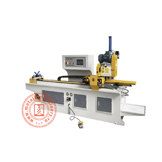 Автоматический станок для резки металлических труб с зажимами слева и справа KX-450CNC